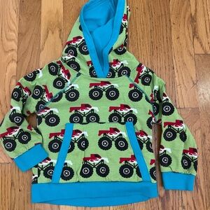 Maxomorra Monster Truck Toddler Hoodie 2T